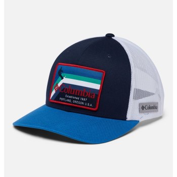 Columbia Mesh Snap Back Ball, Gorras Azul Marino Para Mujer | 927045-FXU